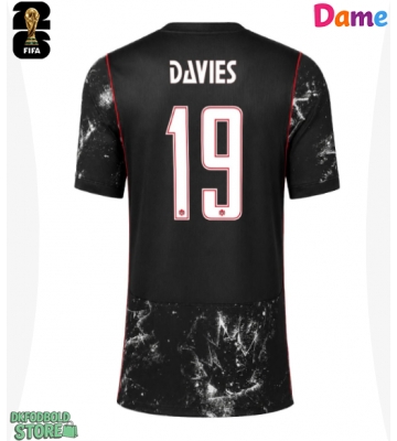 Canada Alphonso Davies #19 Replika Udebanetrøje Dame VM 2026 Kortærmet